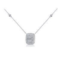 Necklace Gianni Carità Woman in White Gold Diamante 0.36 Ct FC1310/OB - FC1310/OB